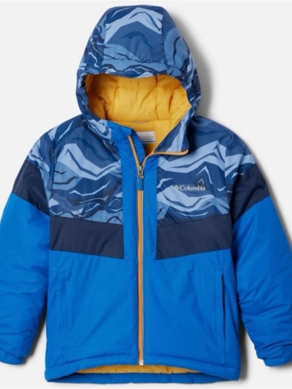 Columbia Boys' Lightning Lift™ II Jacket
Blue and camo size S(8)